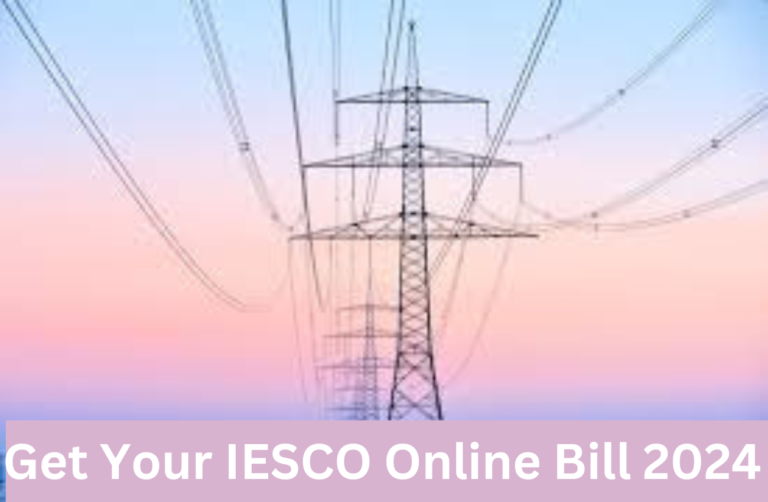 How to get IESCO Online Bill| Download IESCO Online Bill